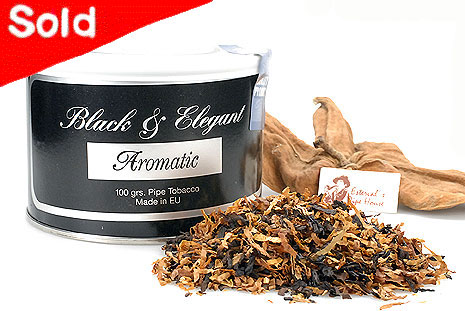 Black & Elegant Aromatic Pipe tobacco 100g Tin
